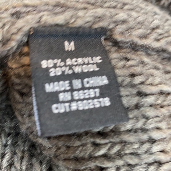 BCBG MaxAzria Cowl Neck Fringes Tunic Sweater - Picture 5 of 6